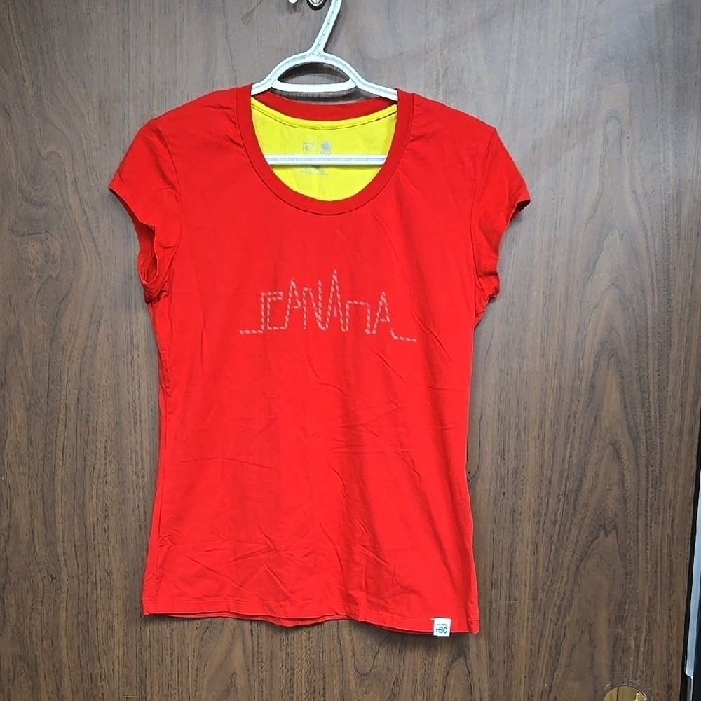 HBC Size M Red Canada Olympic T-Shirt